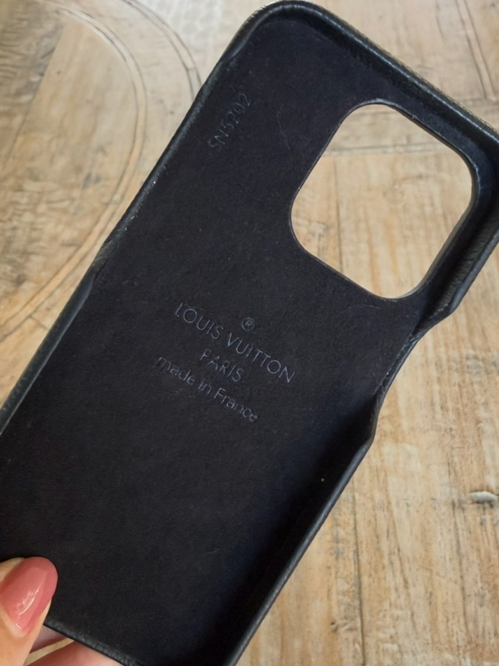 Louis Vuitton Bumper Pallas iPhone 14 Pro Case - Picture 3 of 6